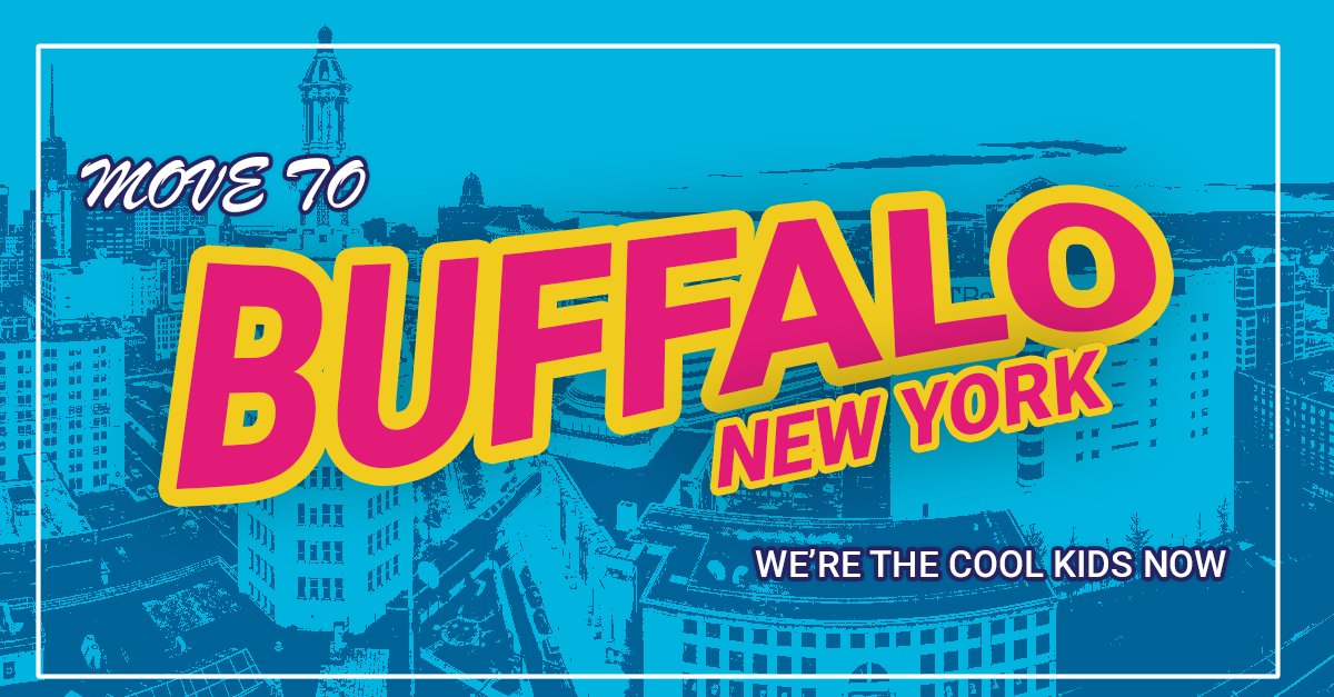 The word is out! Buffalo is more than wings &amp; snow. 🦬
It’s where anyone can build a life, opportunities are within arm’s reach, and communities come together.

They said keep Buffalo a secret—well, the secret’s out. We’re the cool kids now.
 #BuffaloNY #LifeinBuffalo
