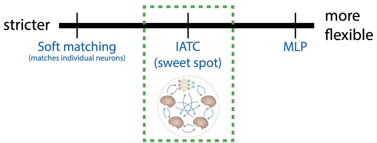 cogphilosopher's tweet image. 1/x Our new method, the Inter-Animal Transform Class (IATC), is a principled way to compare neural network models to the brain. It's the first to ensure both accurate brain activity predictions and specific identification of neural mechanisms.
Preprint: arxiv.org/abs/2510.02523