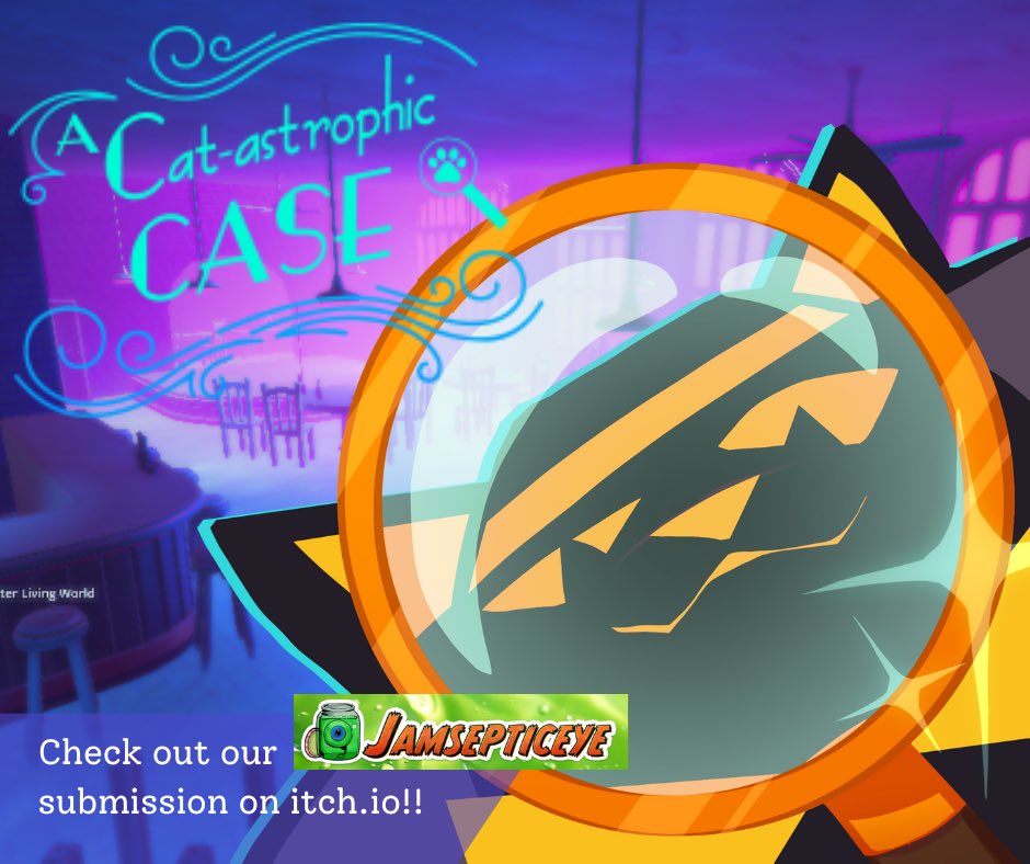 SeaForest480's tweet photo. OUR #jamsepticeye submission is LIVE!! 
Go check it out, our team worked so hard on getting #catcase up and ready for your enjoyment [check link below] https://t.co/7sUzwKBT0R