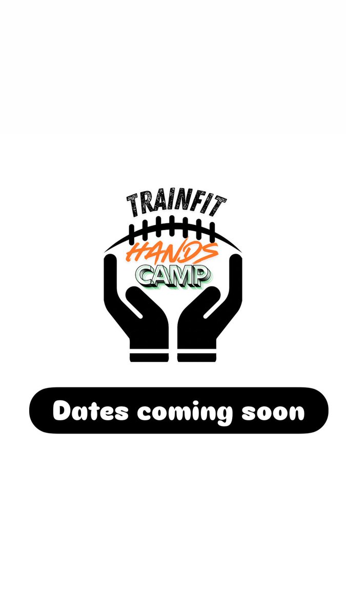 trainfitsna's tweet photo. 🏈 TrainFit Hands Camp 🖐️
For WRs, TEs, RBs, Punt/Kick Returners, and DBs.
Sharpen your hands, reaction, and ball control.
Catch everything. Dominate every rep.
#TrainFit #HandsCamp #FootballTraining #WideReceiver #RunningBack #DefensiveBack #FootballSkills #GrindSeason #Elite https://t.co/S3c5kSWUTp