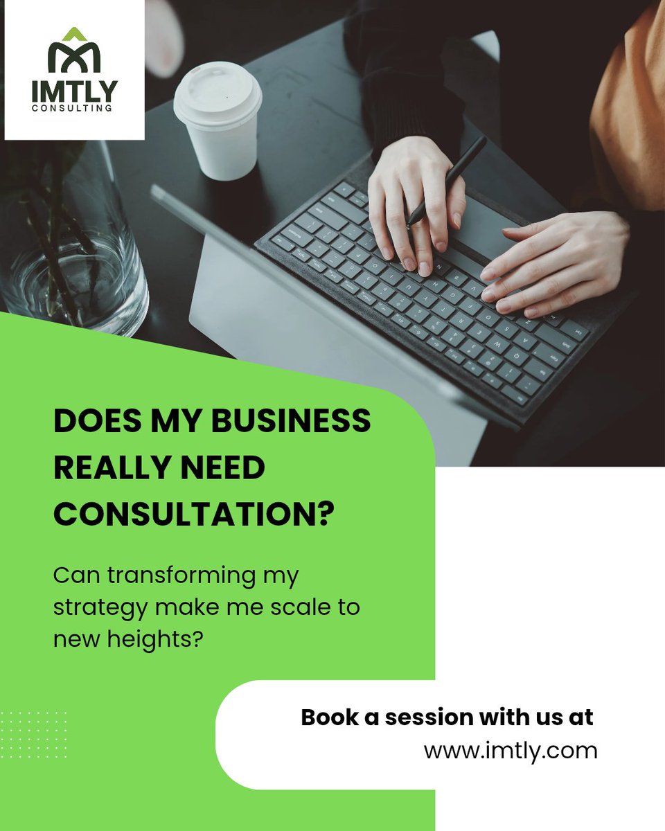 imtly_llc's tweet image. It’s not about whether you can hire a consultant, it’s about whether you can afford not to.
In today’s Kenya, consulting isn&apos;t a luxury. It’s essential. 

#IMTLY #IMTLYConsulting #KenyaSMEs #businessconsulting #GrowthStrategy #SMEGrowth  #strategicplanning #Kenyanbusinesses