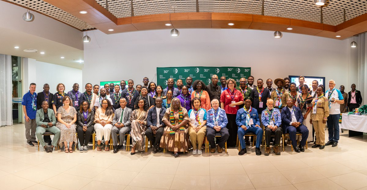💚 You showed up and you made it count! 💫
Thank you for celebrating 30 years of the Africa Scout Foundation with us.
Your presence and generosity at the Fundraising Gala Dinner will keep shaping brighter futures for Africa’s young people. 🌍✨
#ASF30Years #ASF #Scouts