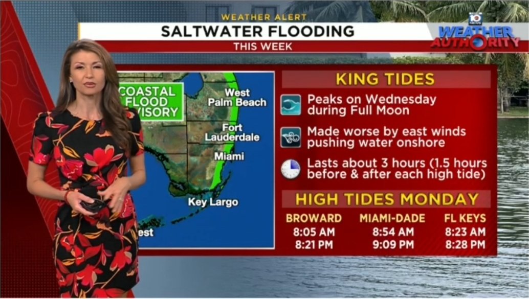 Taylor_NS_'s tweet image. @JulieDurdaWPLG 😍🎁
#WeatherUpdate
#MiamiBeach
#meteorologist
#MondayMindset
