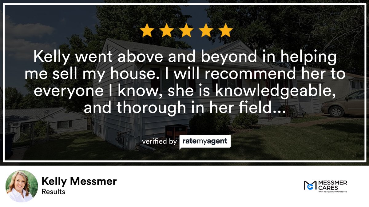 KellyMessmer2's tweet photo. My latest  review in Mehlville.
SLAR 2010028923

...
#ratemyagent #realestate #REMAX_Results🛌 3 🛀 2 🚘 5117 E Donaldson Dr
https://t.co/N4Vu0Ty8JY https://t.co/D1lkGJQ0NP
