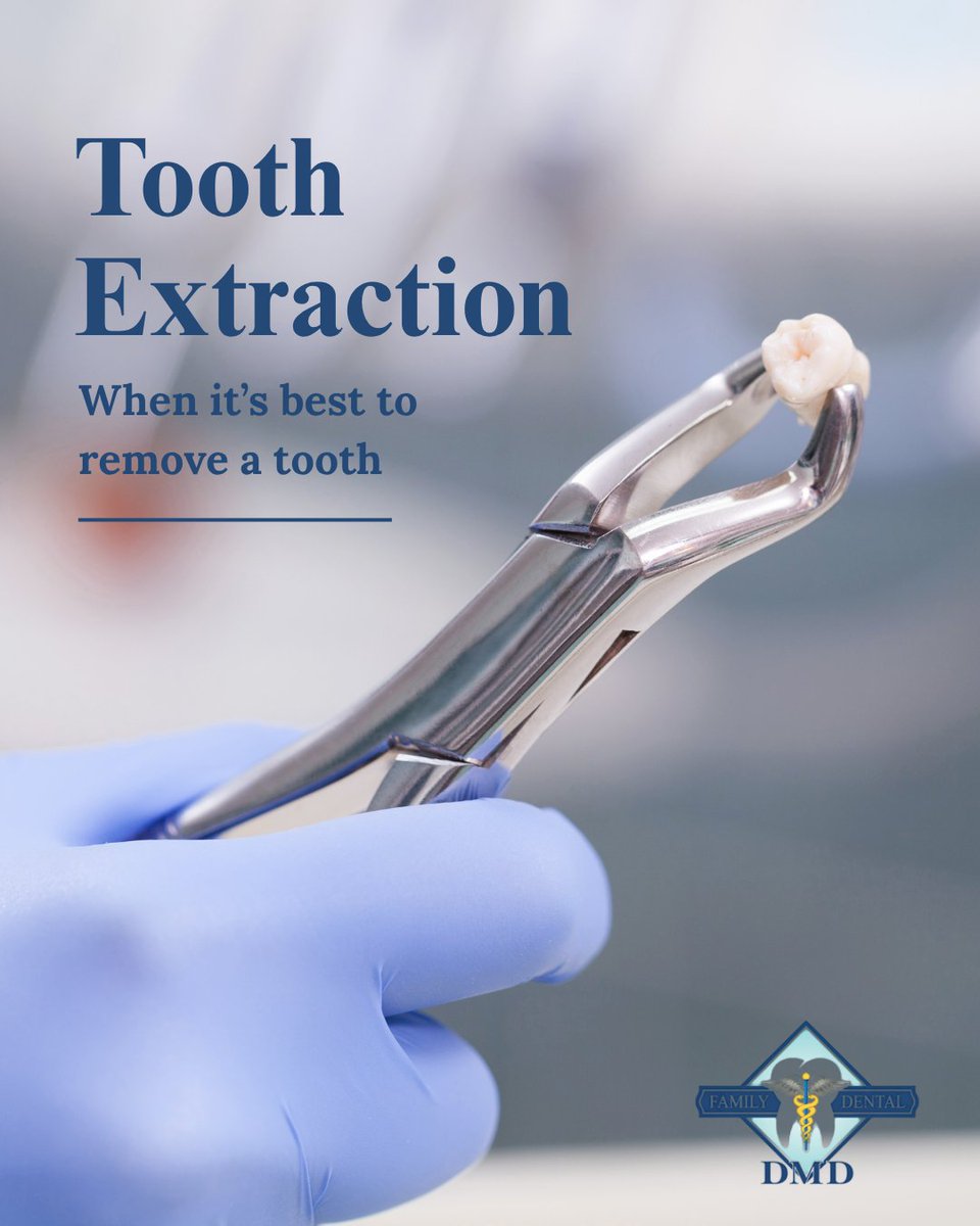 When is it time to extract a tooth? Severe decay, infection, crowding, or impacted wisdom teeth can make removal the healthiest choice. We make extractions gentle, precise, and part of your long-term smile plan.
#ToothExtraction #DentalCare #GentleDentistry
