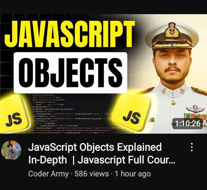 Snycoder_x's tweet image. Day 23 – Web Development Defence Series 💻
Explored JavaScript Objects in depth — a fundamental concept for structuring and managing data efficiency Key takeaways:
🔹 Key–Value structure
CRUD operations (Create, Read, Update, Delete)
Object methods: keys(), values(),entries().