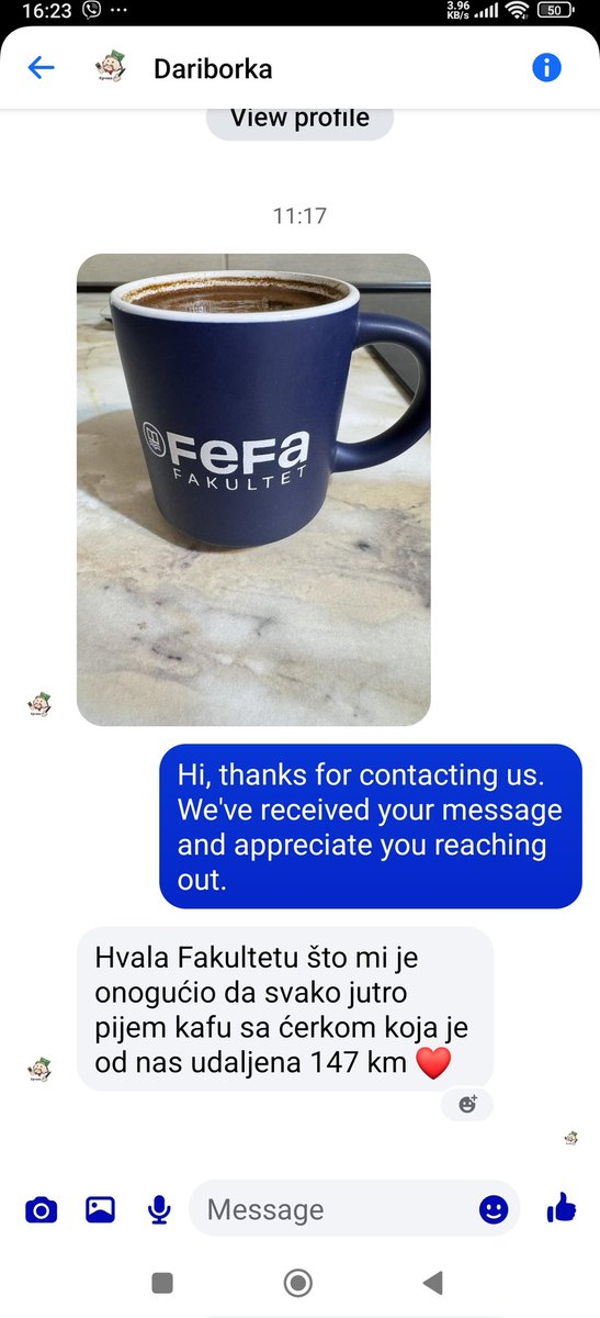 Ovako nam je ulepšano jutro prvog dana zimskog semestra