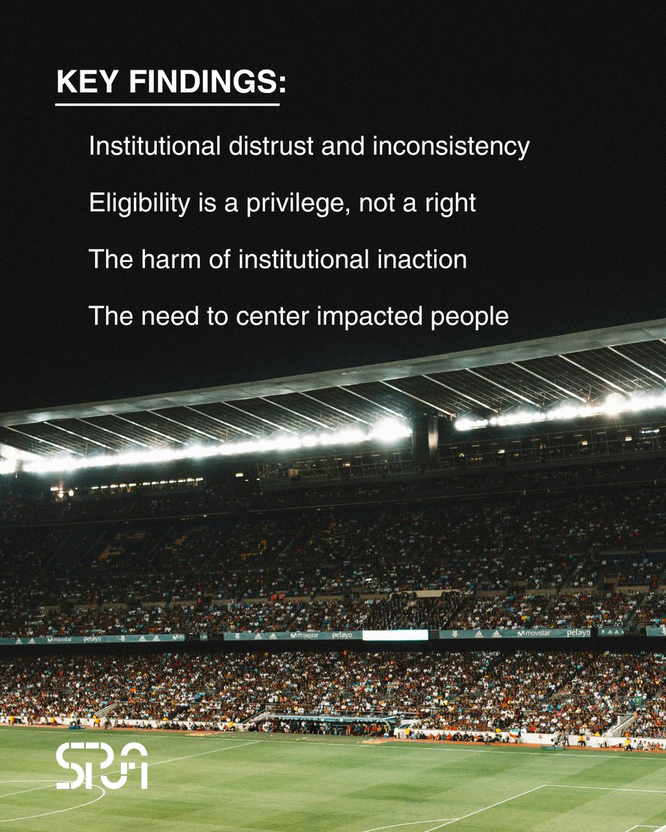 In collaboration with Thomas More University of Applied Sciences, the study highlights key findings from exploratory desk research and trauma-informed interviews with people impacted by abuse in sport.

sportandrightsalliance.org/new-report-no-…