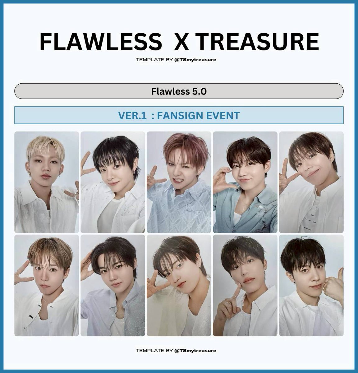 WTS TREASURE FLAWLESS 5.0

avail: ✅✅✅✅❌

💸 260k / set
✅ Ready INA
✅ GO LINE/WA
❌ Packing &amp; adm
❌ Cancel / HNR
📍 Jogja-Jateng

T. wts treasure flawless 5.0 hyunsuk jihoon yoshi junkyu jaehyuk asahi doyoung haruto jeongwoo junghwan