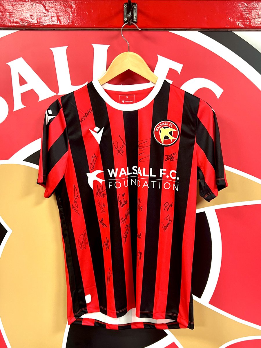 WFCFoundation_'s tweet image. 👕 For this weekend&apos;s Sands United charity match we&apos;re giving away a signed Walsall FC shirt, to raise money for ourselves and Sands United. ❤️

You can donate, and enter the prize draw here: crowdfunder.co.uk/p/qr/Dy4289ZW?…

#WalsallFCFoundation | #WalsallFC