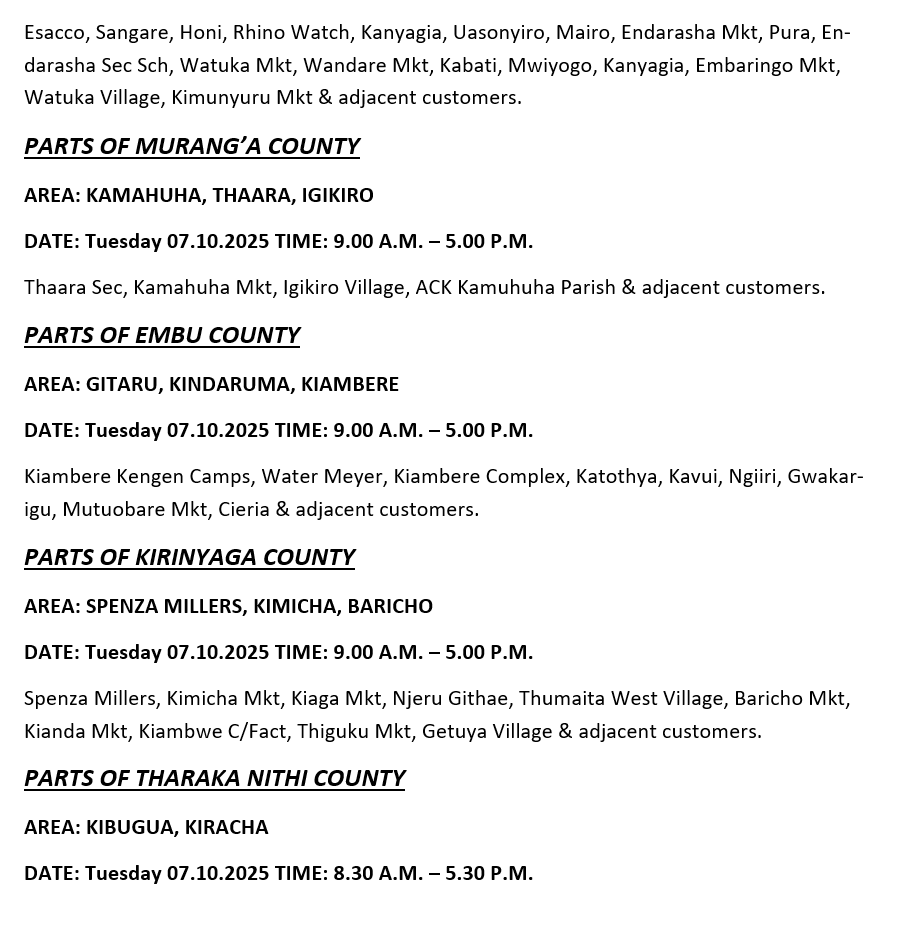 Kenya Power tweet media