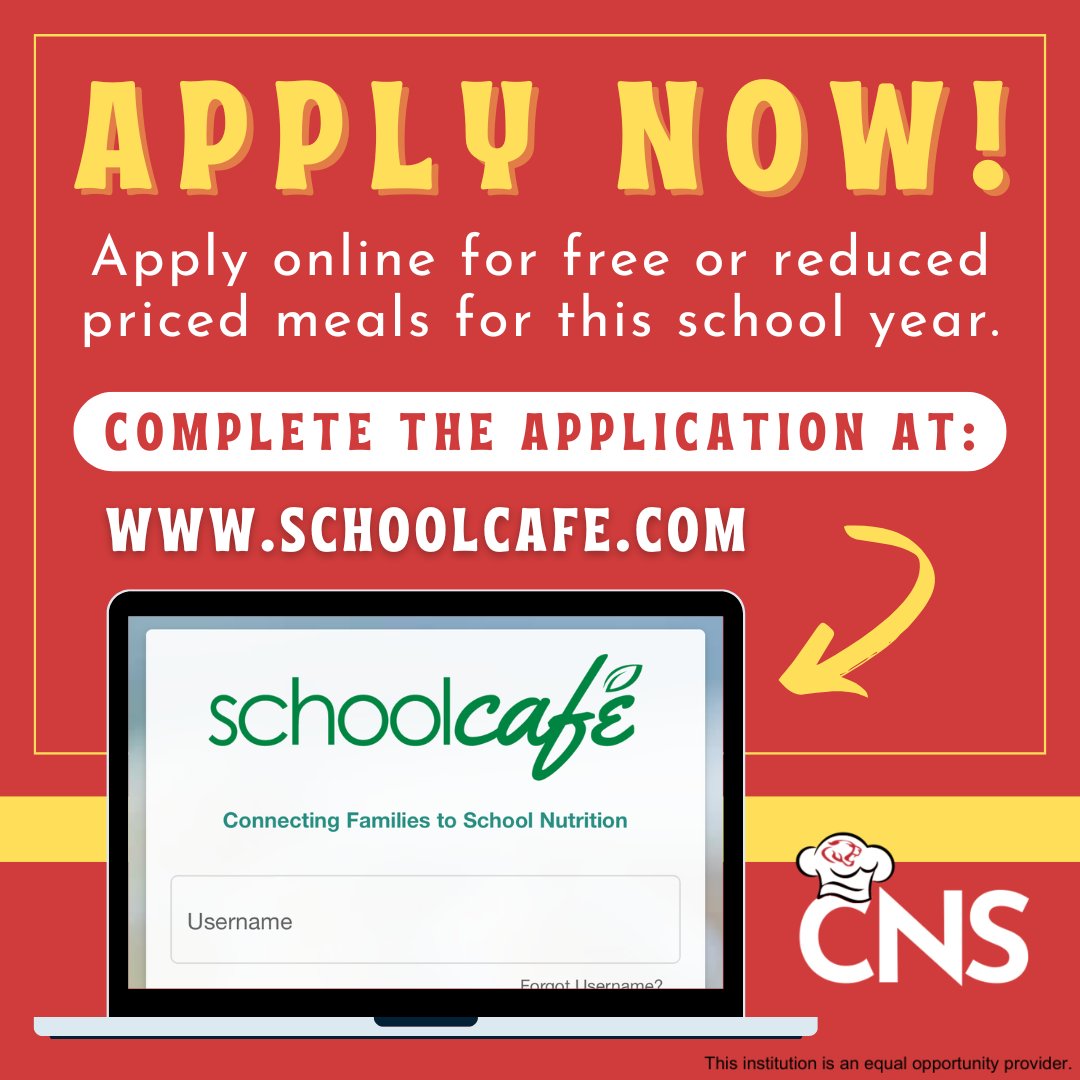 Help us, help you! 🤝 Submitting your free &amp; reduced meal application does more than just help your child receive free or reduced priced meals, it also helps secure other funding for our district.

We thank you for your support: schoolcafe.com

<a href="/CrosbyISD/">Crosby ISD</a>