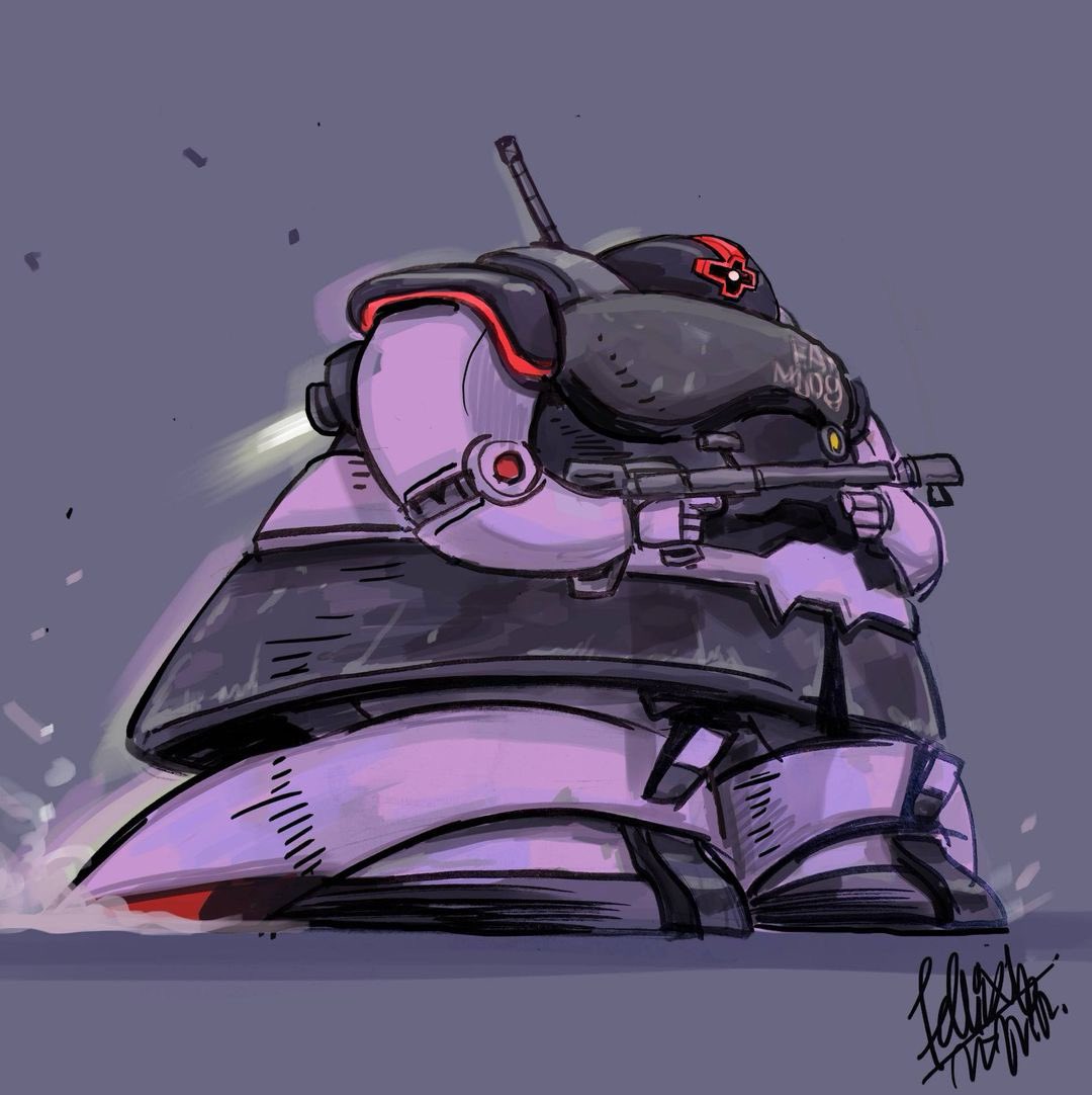 felixip's tweet photo. 今天是大魔日啊

#ドムの日 #MS09 #FatDOM  #ChubbyBot #月巴機 #肥宇宙 https://t.co/Nio09zOVpS