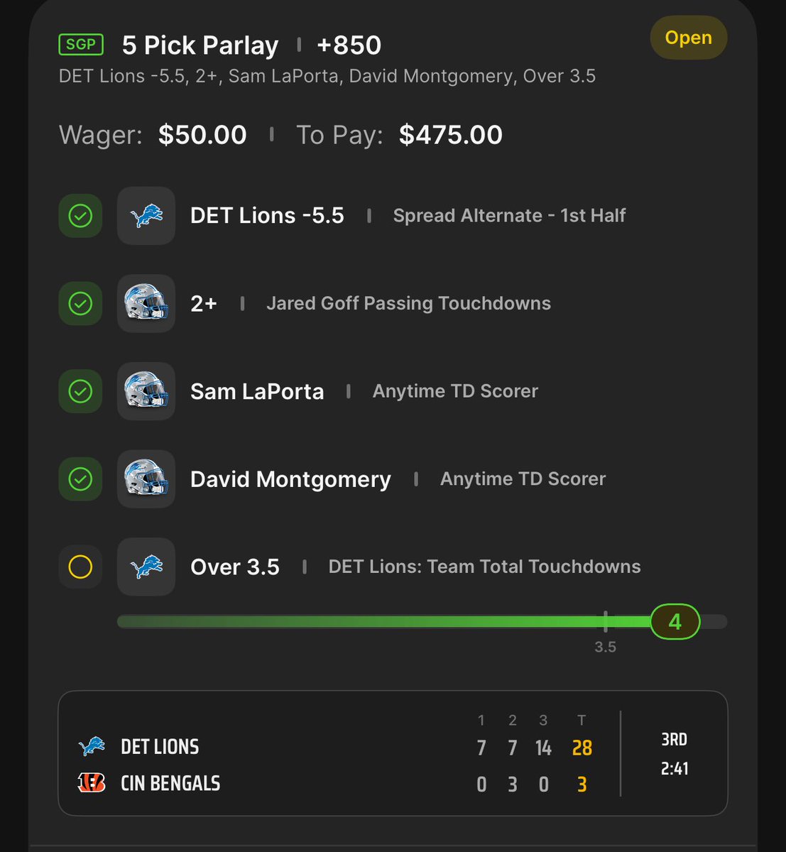 RoadRunninMan's tweet photo. Week 5 Wins/Losses https://t.co/kUj9Szo8WD