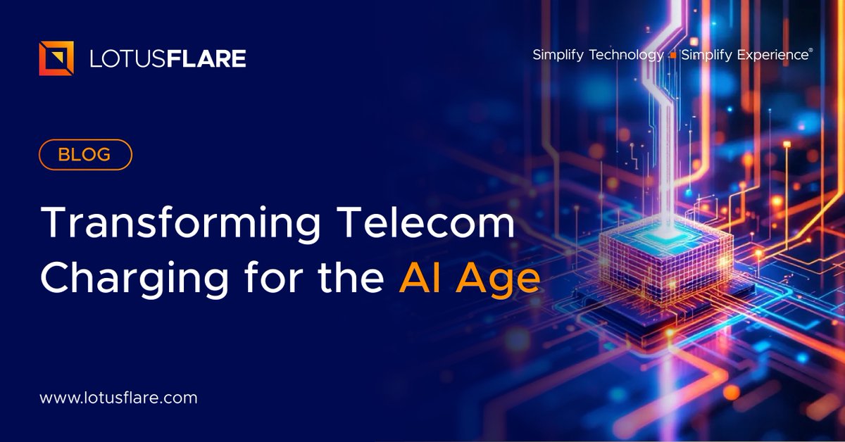 Lotus_Flare's tweet photo. Read our latest blog to explore the importance of a modern converged charging system and ways in which #AI can enhance #telecom revenue management: https://t.co/ZaqZaFwOWM #ConvergedCharging #AI #Telco https://t.co/3RT2mnD2HB