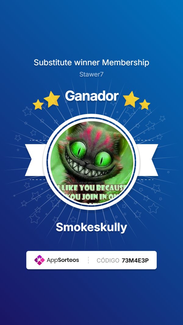 Stawer7's tweet photo. Since one of the winners didn't answer at all, I threw another winner so congrats @Smokeskully https://t.co/o1wTGzH6oh
