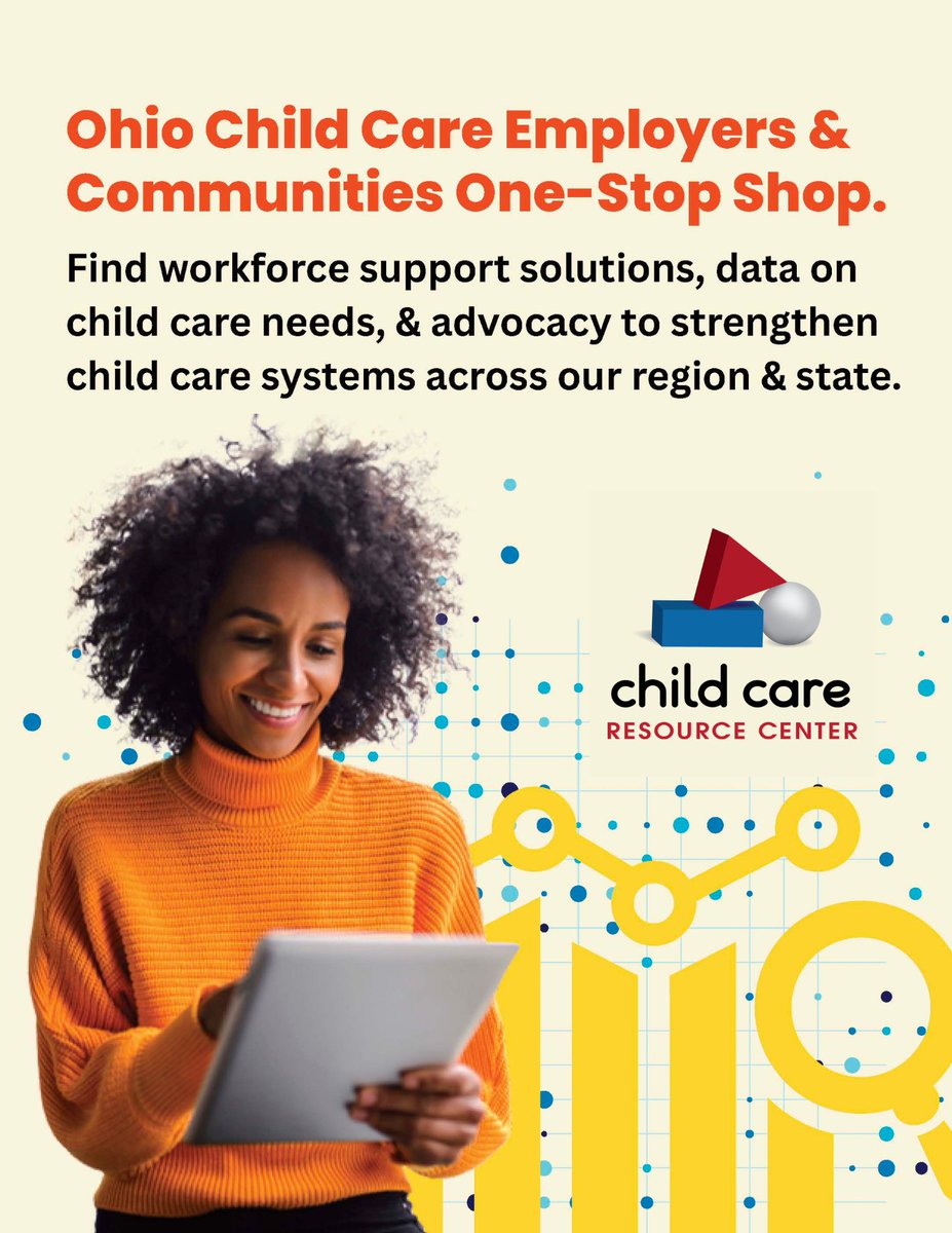ccresourcectr's tweet image. Good policy starts with good data.
 CCR&amp;amp;Rs like the Child Care Resource Center track child care supply, demand, and workforce trends—data that shapes policies supporting families and strengthening Ohio’s economy.
Learn more: ccrcinc.com