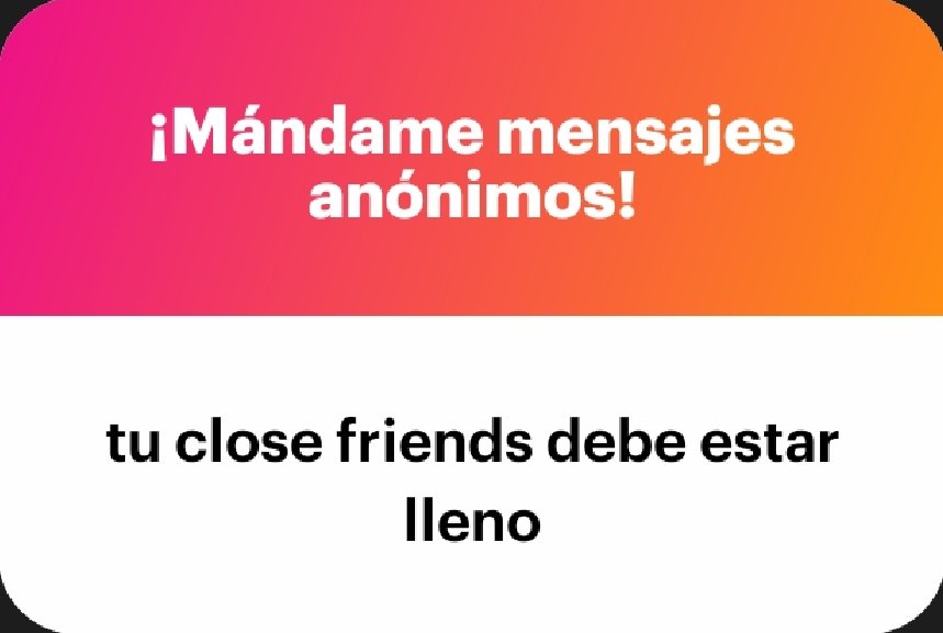 Quien sabe, soy medio tonto y no se que es eso

Asumire que es un comentario lindo así que gracias :3c🐭🖤

ngl.link/mew88002
