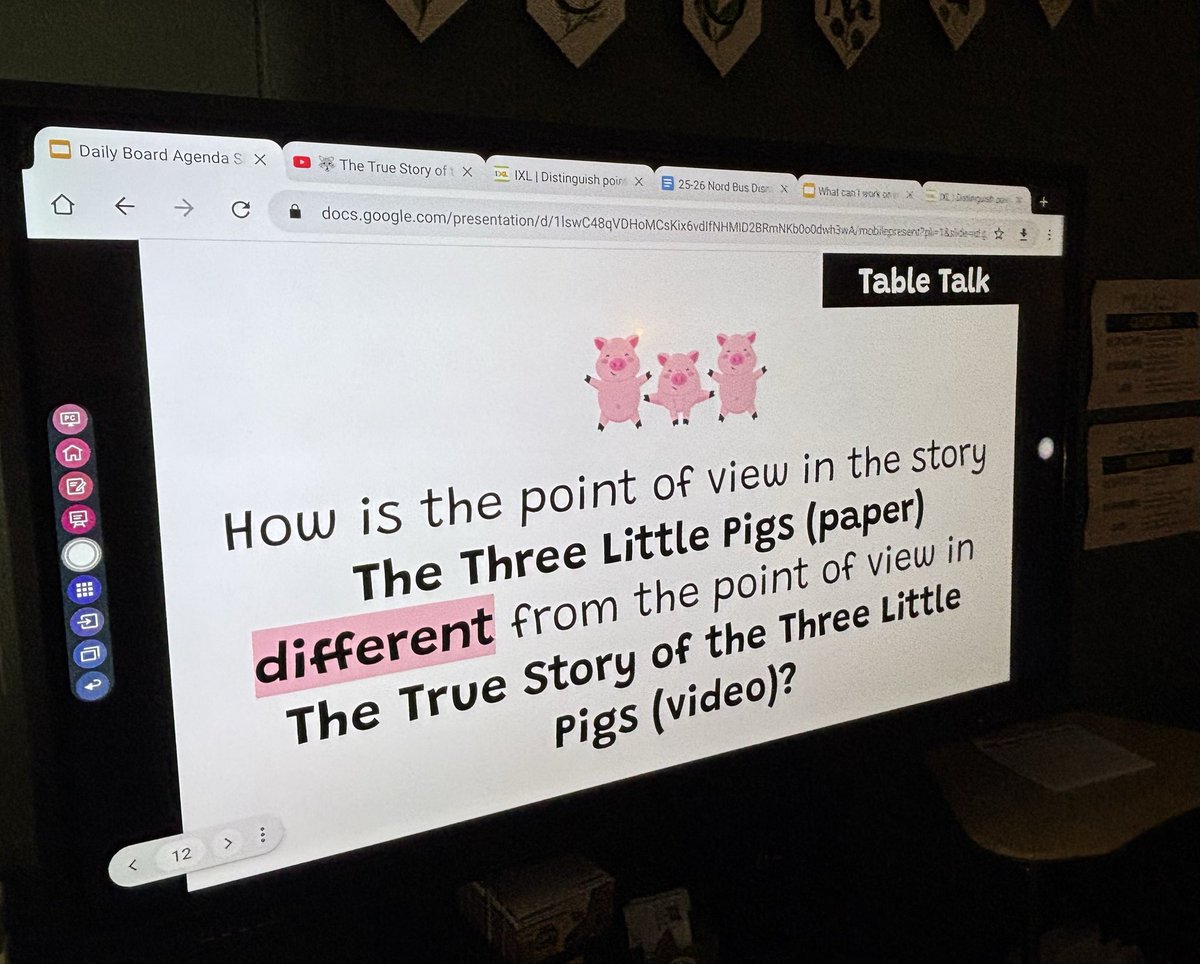 nordprincipal's tweet photo. .@MrsEhrhardt’s students working hard while learning about Point of View! Students read The Three Little Pigs and discussed how the point of view of a story can change based on the character! https://t.co/TjEeHKlcvP