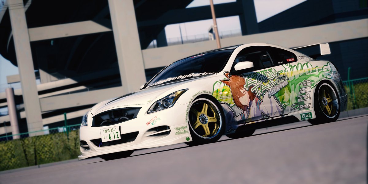 kaizoshiro's tweet photo. the biannual-to-annual Itasha design because I couldn't sleep last night https://t.co/kOZnGgAyHX