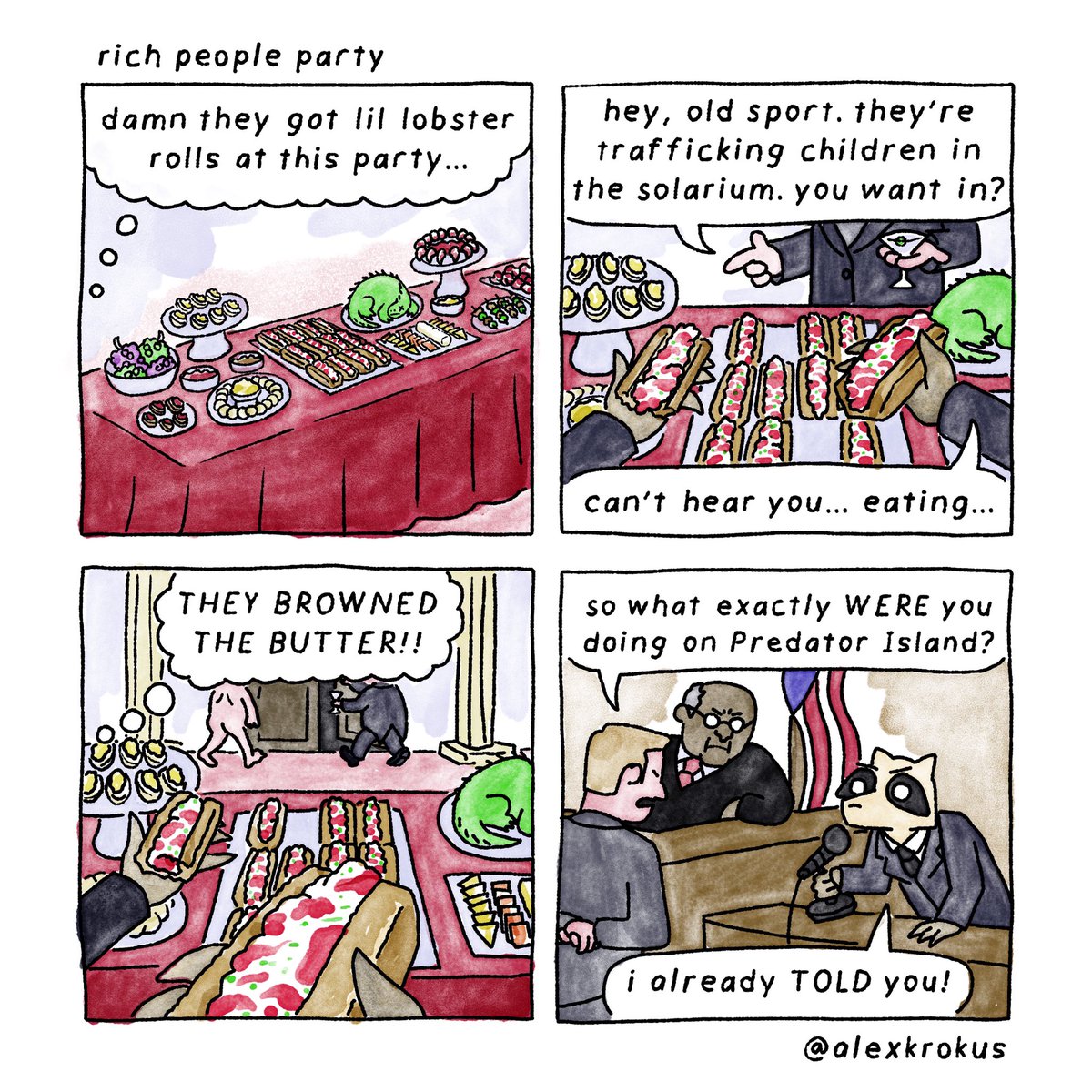 i swear i was just there to use the zipline!! the zipline!!