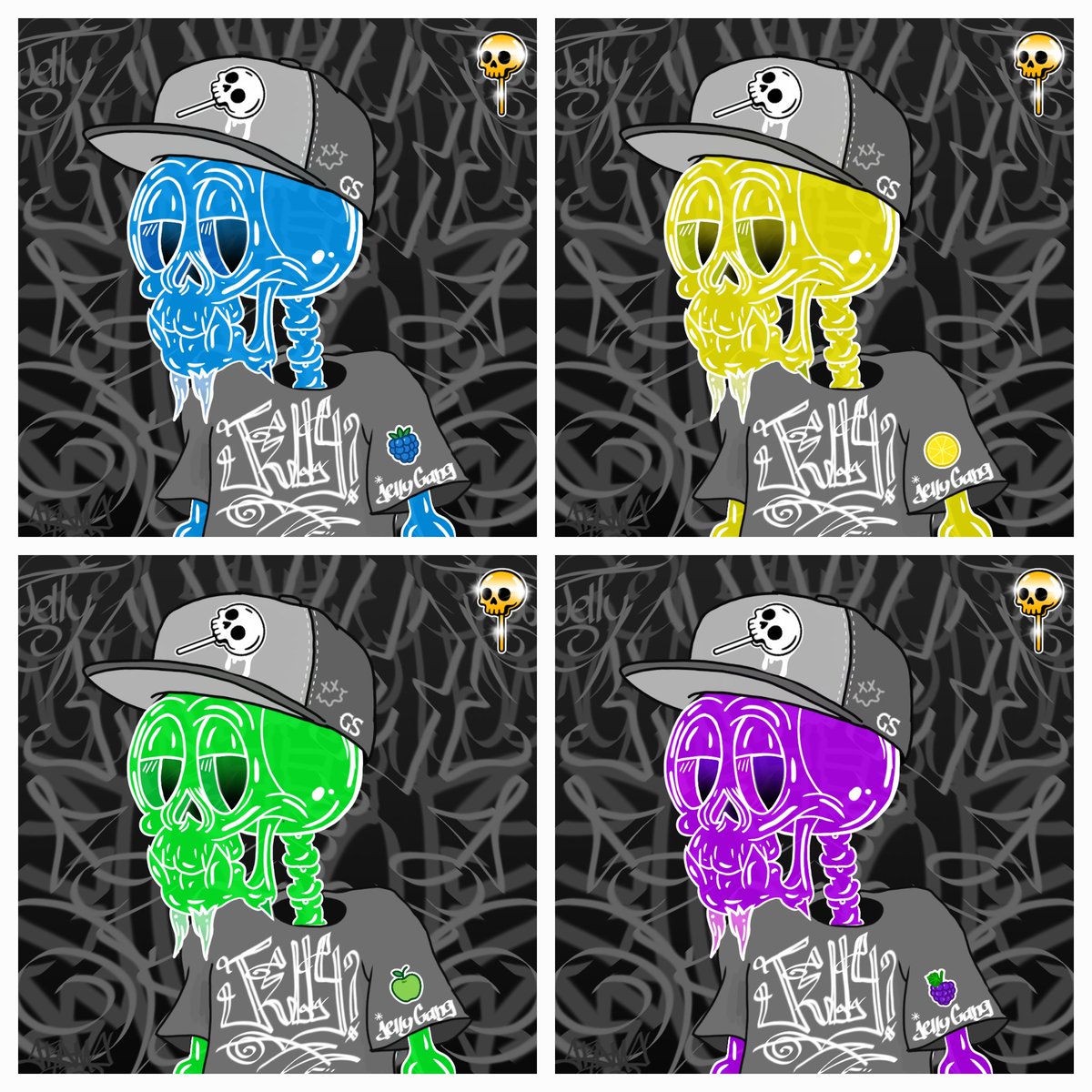 I_T_NFT's tweet photo. 🍬💀 GANGSKULLZ GIVEAWAY – CANDY GANG EDITION! 💀🍬

The Candy Gang just rolled into the Gangskullz collection!

To celebrate, we’re dropping a holder only giveaway for one of these wild candy coated skulls! 🍭

⚡ HOW TO ENTER:

1️⃣ Like & RT this post
2️⃣ Follow @SickSkullGang & @I_T_NFT
3️⃣ Drop a pic of one of your Gangskullz in the comments 💀🍬

🧠 Holder Only: If you don’t post a pic of a Gangskullz you hold, you’re not qualified.

🎯 1 Winner picked to win the 1 Candy Gang Edition #Gangskullz #NFT this Friday!

GL Gang 🤞💀