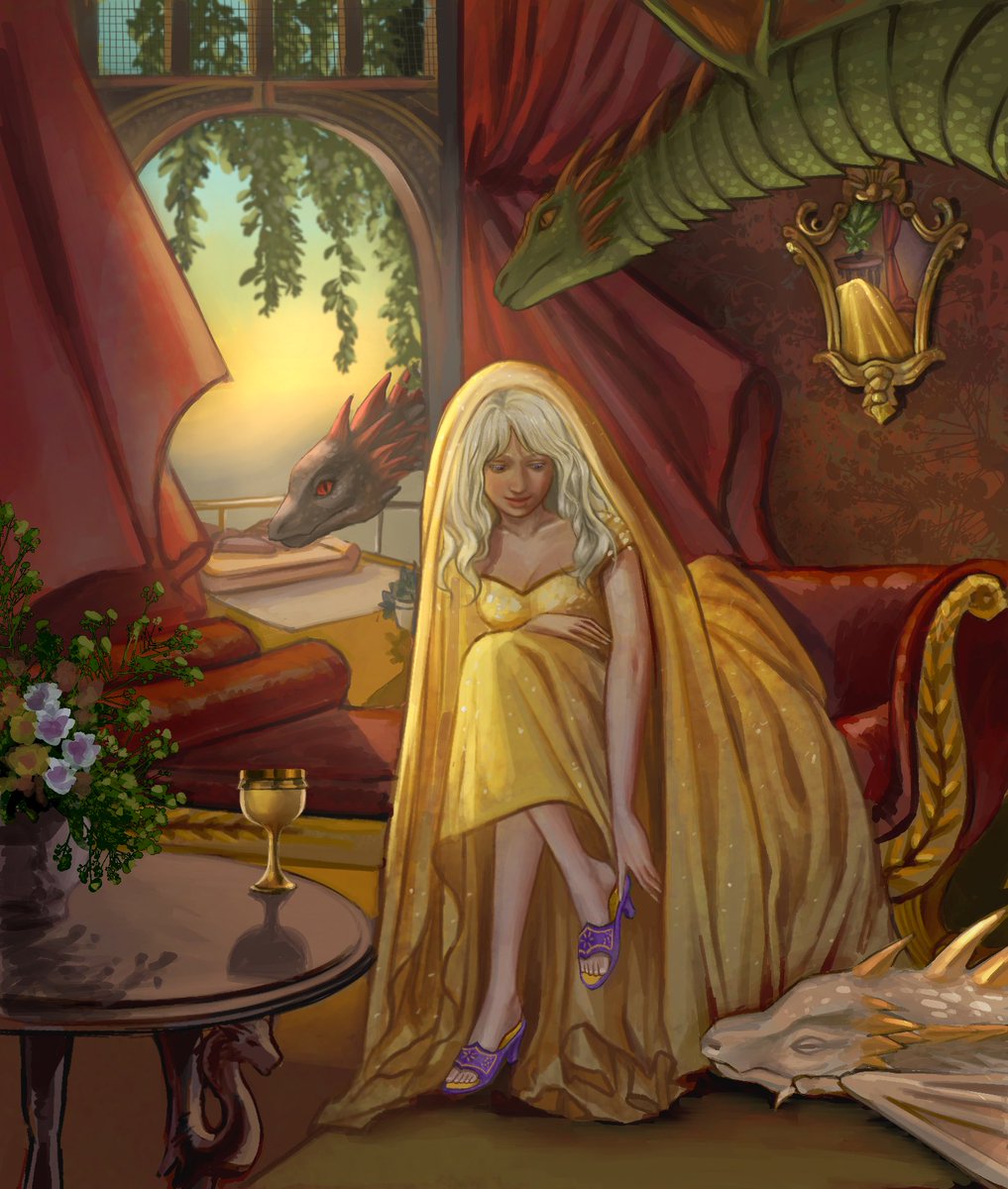 redoorlemontree's tweet image. get ready with the mother of dragons 

— by @vienguinn
