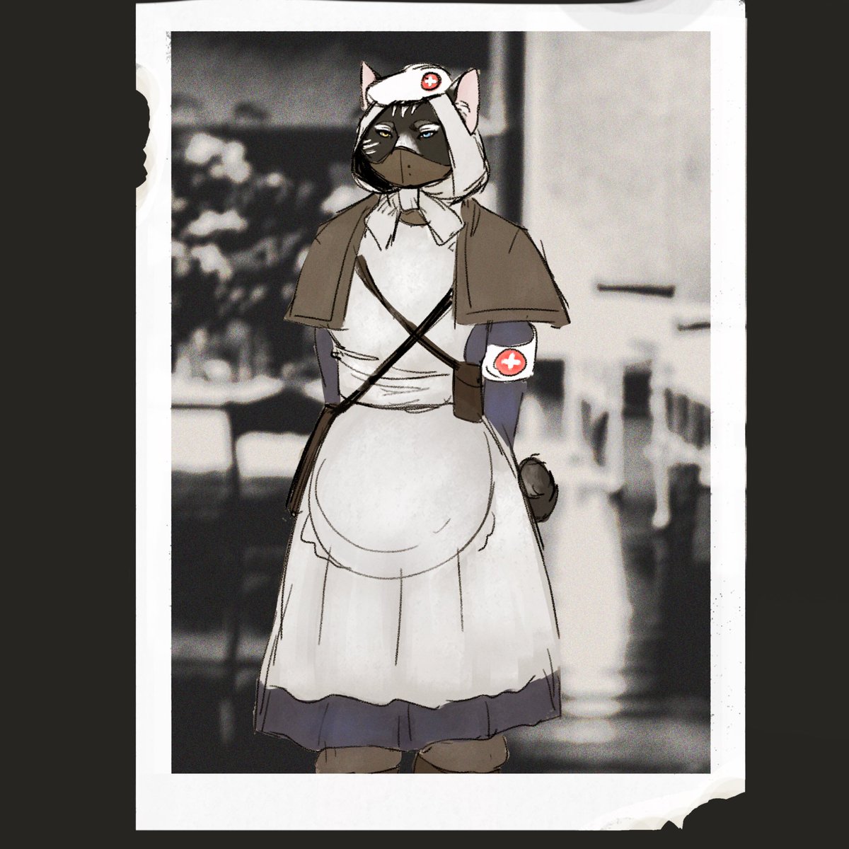 ositocomunista_'s tweet image. Yeah whatever who cares 

#piggytober2025 #piggyroblox #piggyfanart
