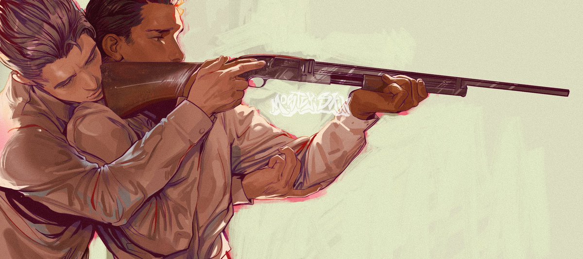 'Dear God, not like that. Try again from the beginning. And by all means keep your finger off the trigger.'