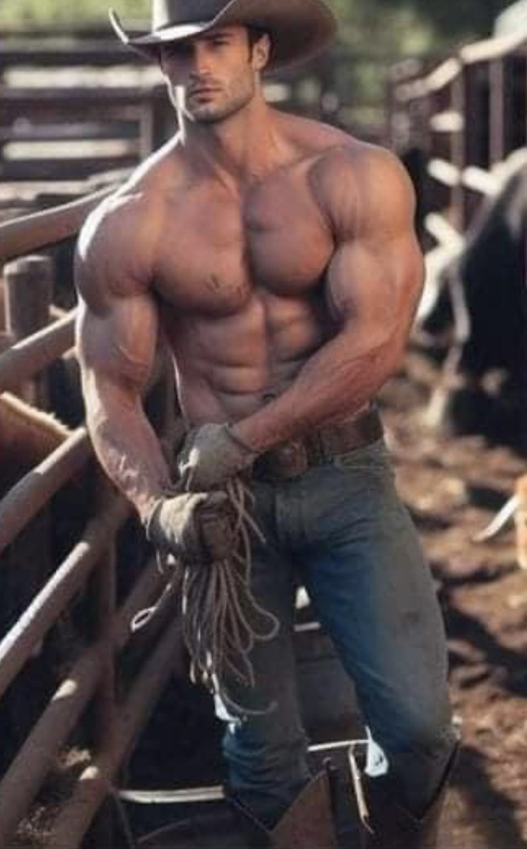 When he doesn't pay his ranch hands a lot but he needs at least one of those big dicked studs fuck him in the bunkhouse every night so they all stay on