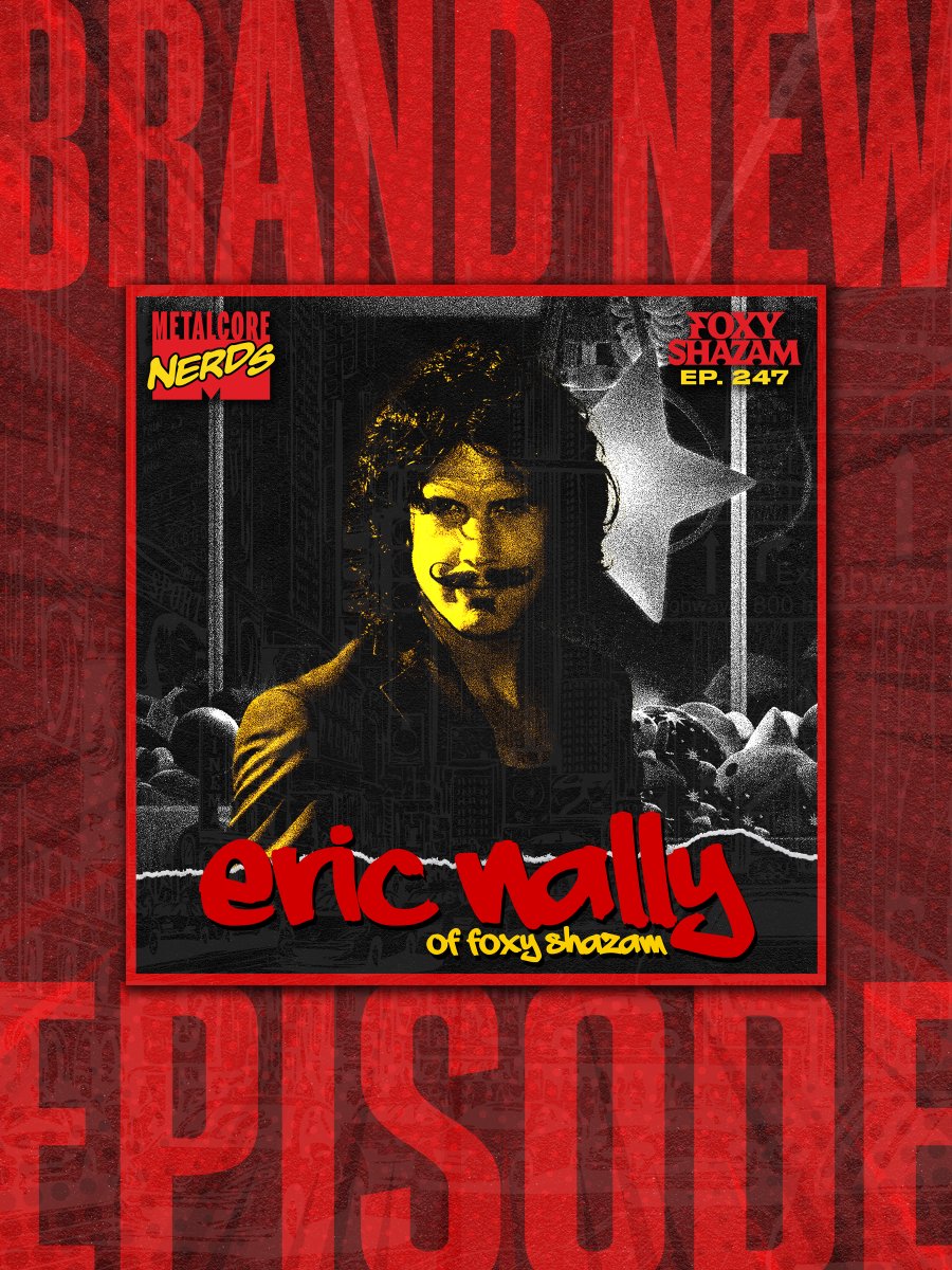 MetalcoreNerds's tweet image. Keep on keeping on! Eric Nally of @foxyshazam joins the show to offer a behind-the-scenes look at becoming the theme for @DCpeacemaker Season 2, his friendship with @JamesGunn, performing at @Comic_Con, cameoing in @Superman, and his current pop culture obsessions.
