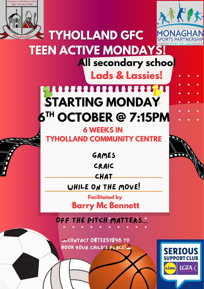 TyhollandGFC's tweet photo. Enjoy Everybody.....
Starts tonight
#Exercise
#Fun
#TeenActive
#KeepActive https://t.co/NeO6Ag4R13