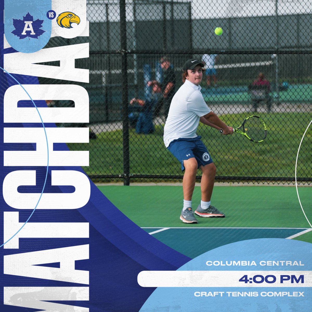 Final match of the regular season as the Maples host Columbia Central 🍁🎾