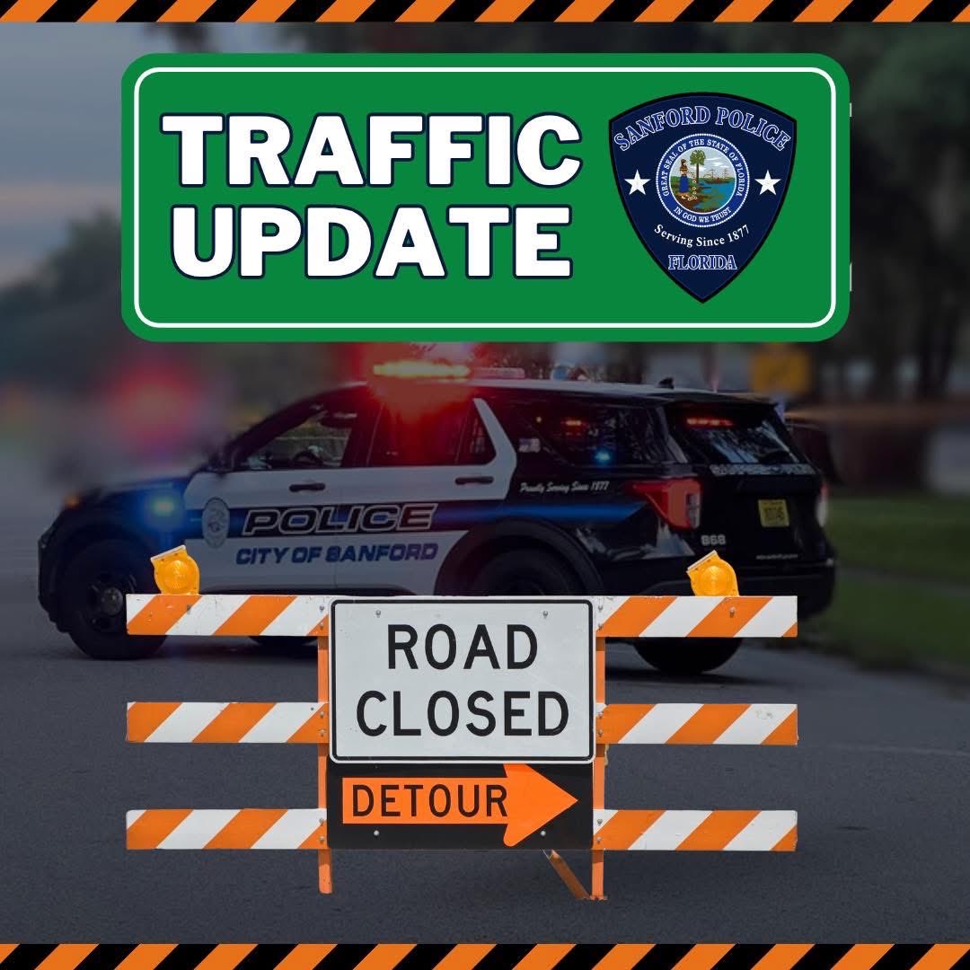 Road closure: The roadway of W SR 46 from Towne Center Blvd to Wayside Dr is closed to traffic, in all directions, due to a traffic crash.  

If you are traveling westbound on W SR 46 from Towne Center Blvd, you can ONLY access the eastbound on-ramp to I4. 

#TrafficUpdate