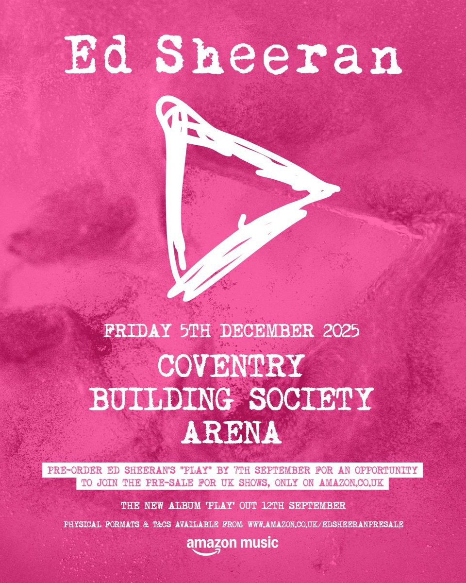 🎶 Ed Sheeran’s coming to Coventry! Stay at Ramada – city centre spot, pre-show dinner, post-show drinks &amp; a comfy bed after the gig. 🛏️🍸 Book now &amp; make it a night to remember! 👉

#EdSheeran #EdSheeranCoventry #CBSarena #HotelStay <a href="/CBSArena/">Coventry Building Society Arena</a>