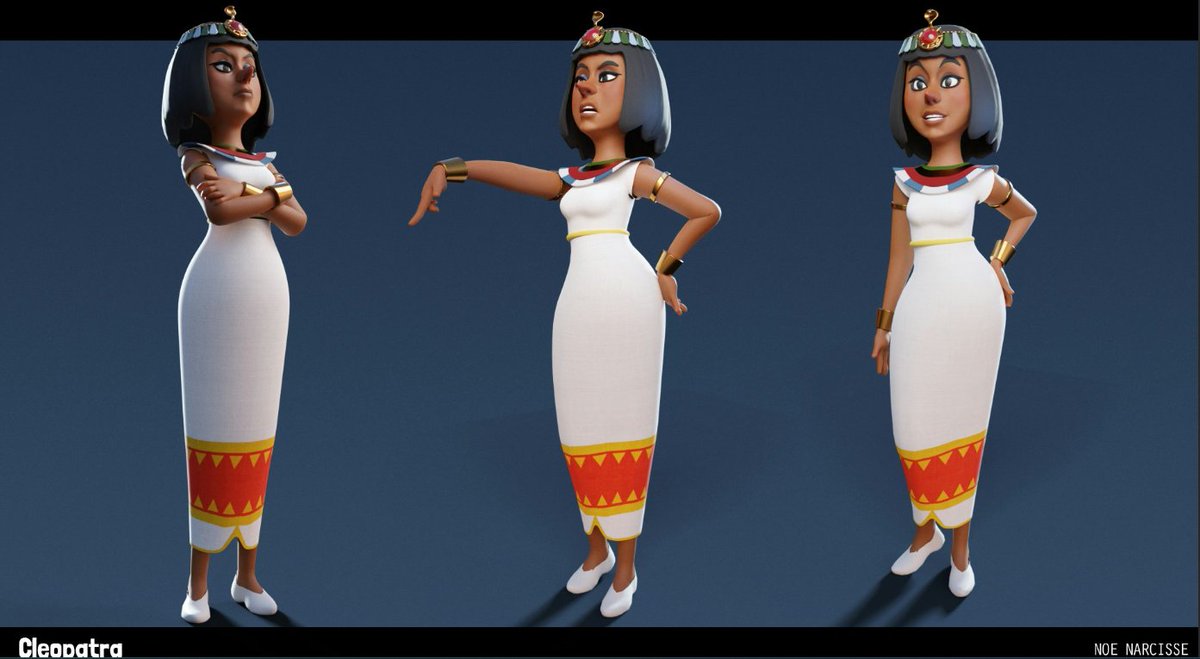 Creating Cleopatra by Neo Narcisse - Gallery update and Details : itsartm.ag/4lkFA1e