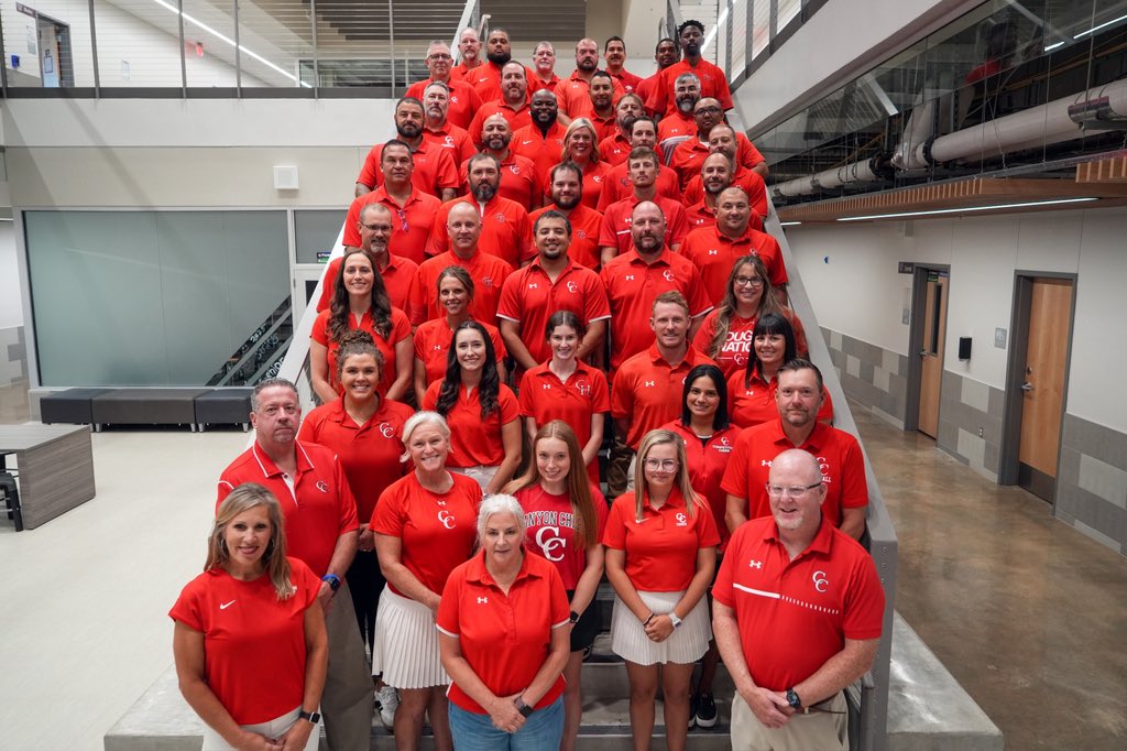 canyonhscougars's tweet image. Happy Coach Appreciation Day to the best coaching staff around! We are so grateful for all of you! @DavissonDustin @MrsKaraJenkins