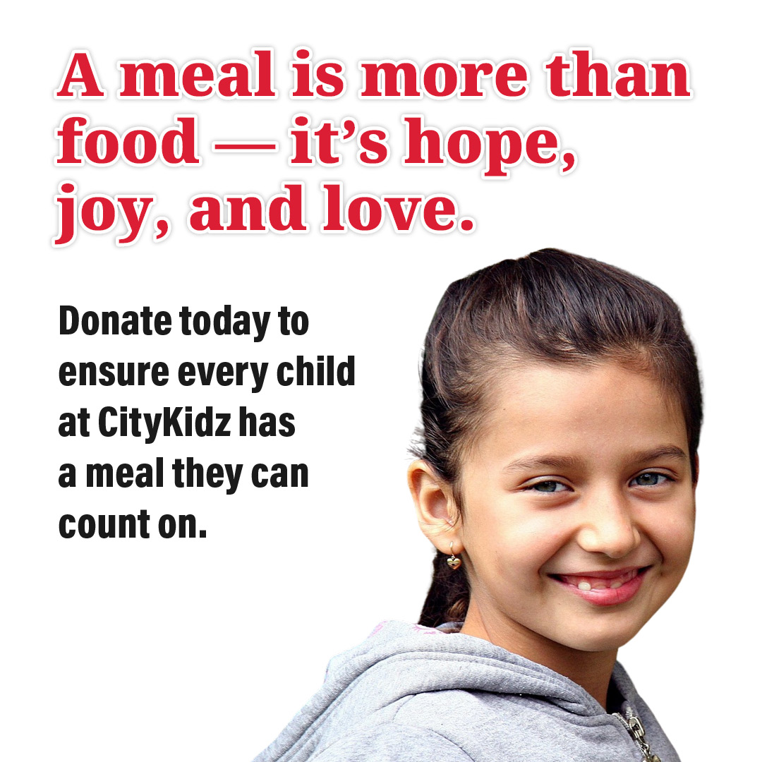 Your generosity can provide one nourishing meal every time a child attends CityKidz this fall.

Donate to fill a lunch bag today: citykidz.ca/share-a-meal-d…

Here are other ways you can give this fall:

📞 Call: 905-544-3996 or e-transfer

🏢 Drop-Off: 601 Burlington St E, Hamilton