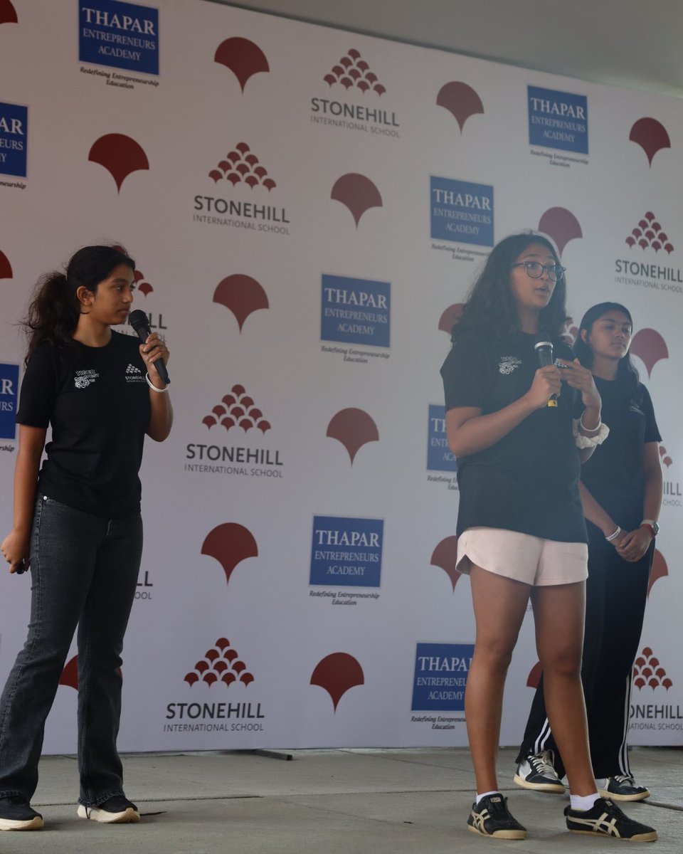 Stonehill_SIS's tweet image. Our Secondary students took part in a week-long mentoring programme with the Thapar Academy. The week wrapped up with the Investor Panel &amp;amp; Trade Fair, where students pitched their ideas to delegates, including Namita Thapar herself.
#SISlearns #ThaparAcademy #IBLearners