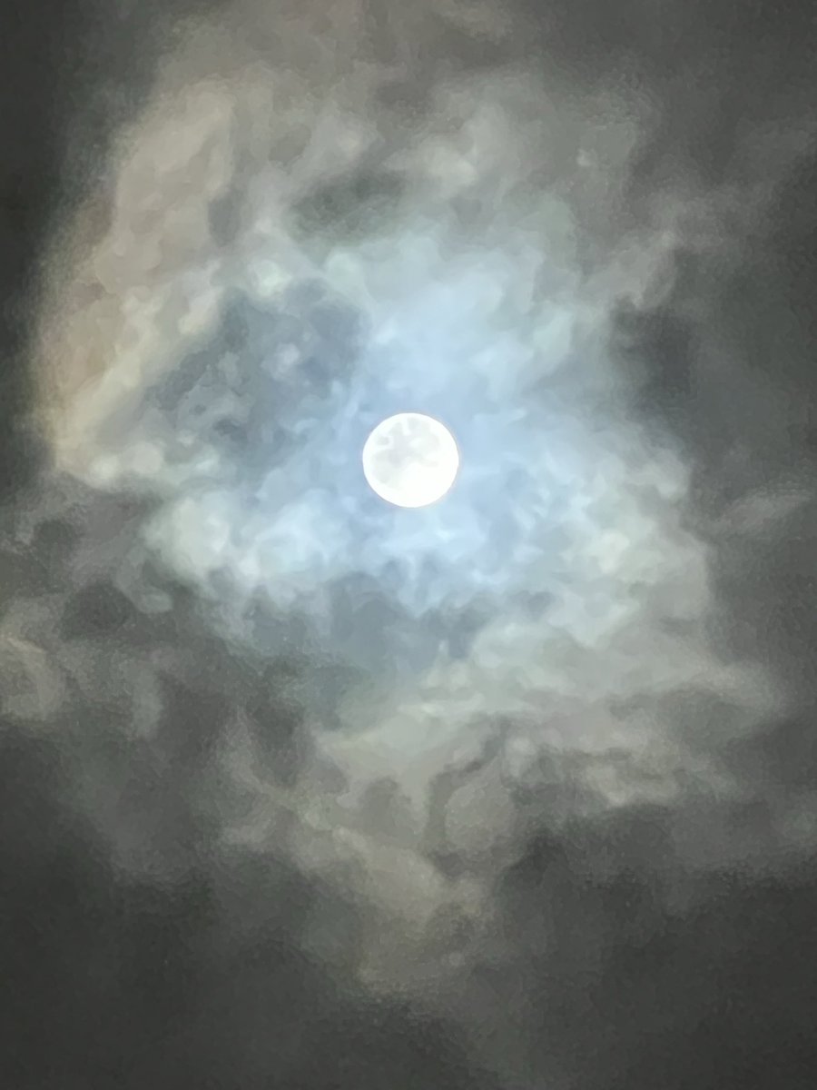 spasanset's tweet image. 夜空を見てごらん
💕うっすら見えた💕
今日も良い一日であります様に〜