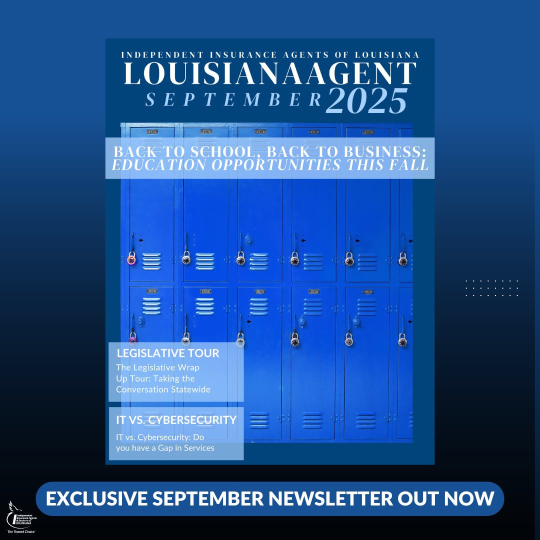 The exclusive IIABL Louisiana Agent September Newsletter is officially available! We break down the latest industry news. Take a look around and stay up to date &gt; loom.ly/P4Jo1yM