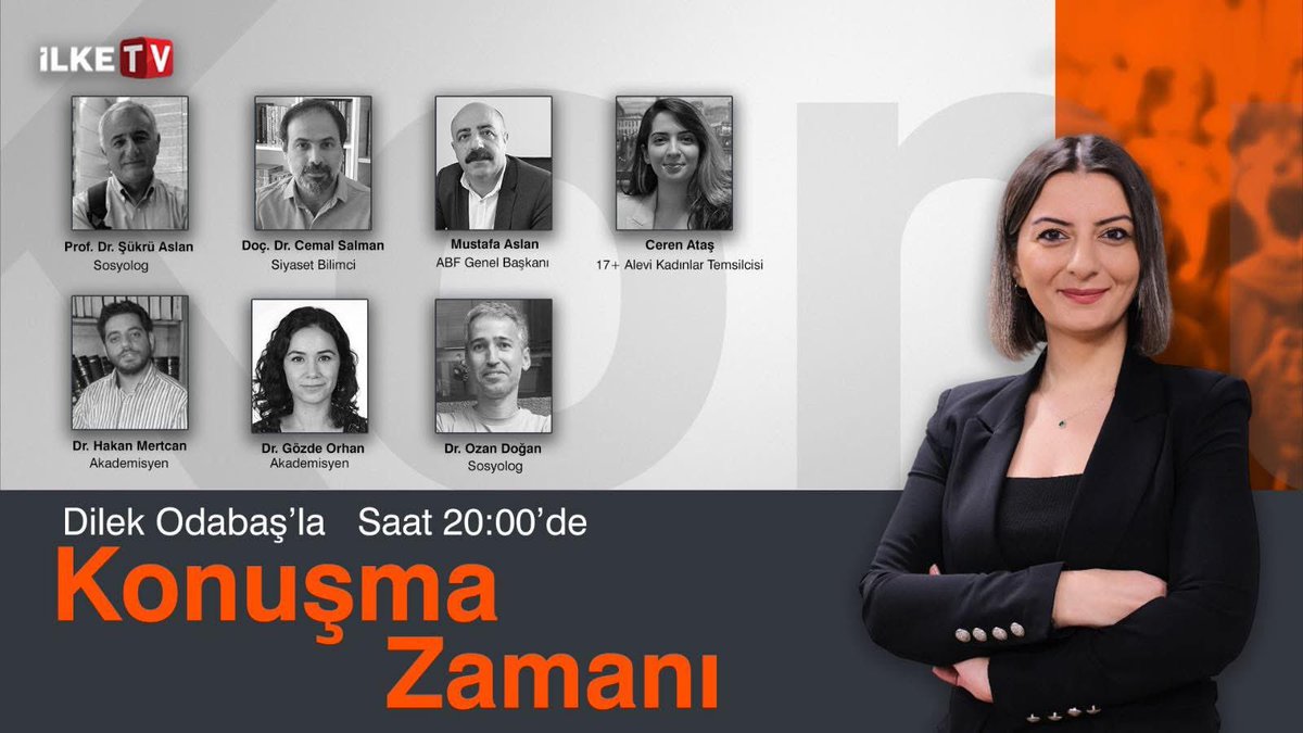 Ceren Ataş arkadaşımız bu akşam İlke TV’de

Akşam 20.00 sevgili Dilek'in programındayız
“Alevilerin Örgütlenme Manzarası” Sorunlar, İmkanlar ve Arayışlar Çalıştayı’nda hangi görüş ve öneriler öne çıktı? 
Çalıştayın temel amaçları neler; elde edilen sonuçlarla nasılyol izlenecek?