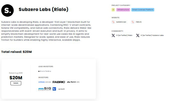 VanWeb3's tweet image. 🚀 Introducing Subzero Labs (Rialo L1) - a next-gen, developer-first Layer 1 blockchain built for internet-scale decentralized apps.

#Rialo aims to combine speed, privacy, and native web connectivity for the next era of scalable dApps.
#Crypto #Blockchain #Web3