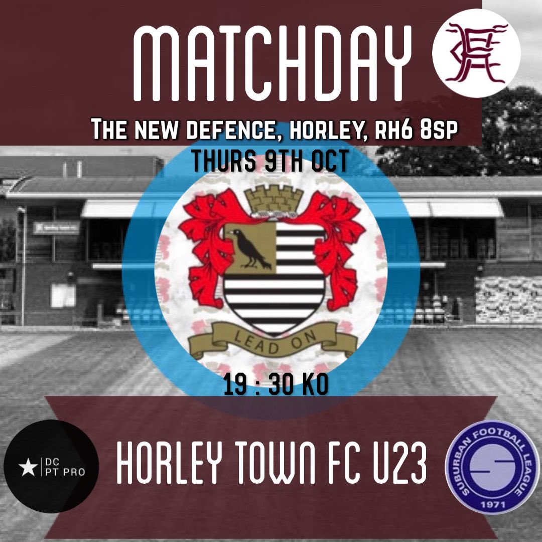 𝐍𝐄𝐗𝐓 𝐌𝐀𝐓𝐂𝐇 ⏳ 

Opposition- <a href="/molesey_fc/">Molesey Football Club</a> Reserves 
Competition- <a href="/suburban_league/">Official Suburban football league</a> Central division League Match

🗓️ Thursday 9th October  2025
⏰ 19:30
🏟️ The New Defence,RH6 8SP
🎟️ £5/£3/U16 🆓
