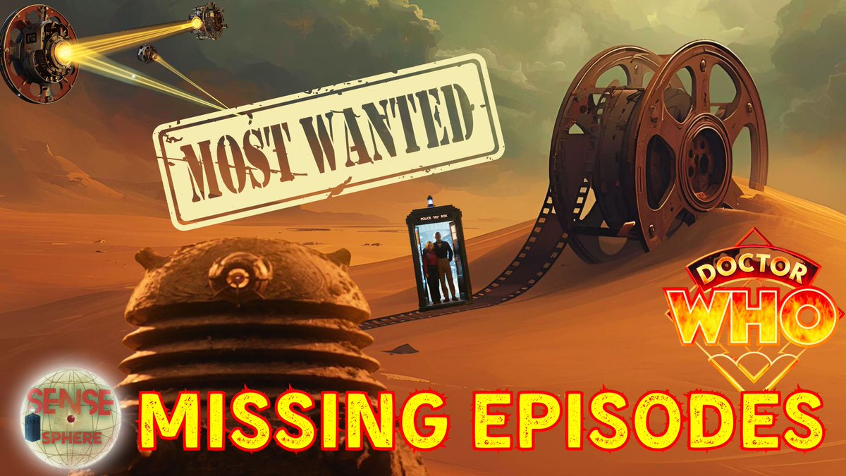 SensetheSphere's tweet image. DOCTOR WHO: 
Missing Episodes MOST WANTED!
Live At 7pm UK Time
 youtube.com/live/YDqw_NvkV…

What do we dream or dread in being discovered? 
What's your wish list?

@disparu @Mschatnoir @gallifrey11 @archives1963 

#drwho #sutekh #bbcdoctorwho #russellTdavies #disneyplus