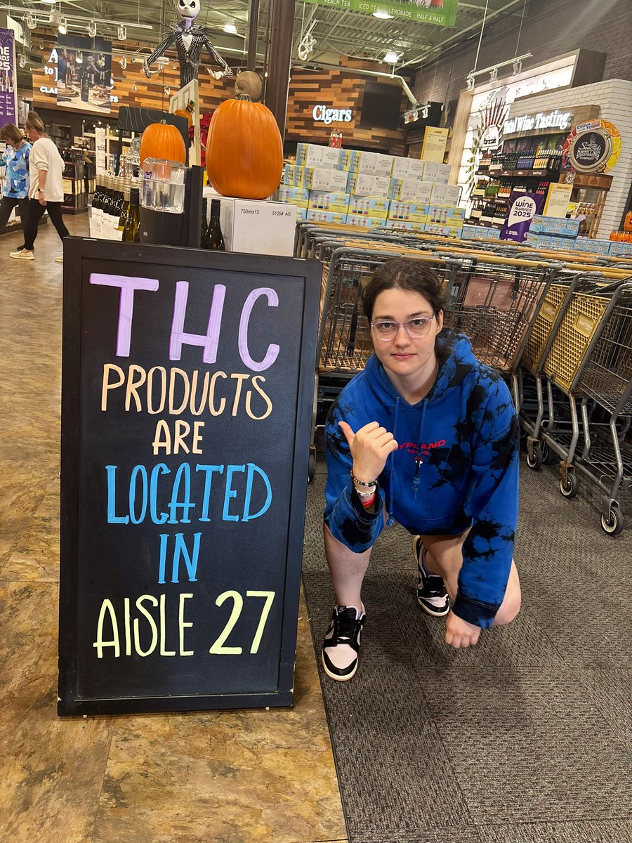 You can find me in aisle 27 😎