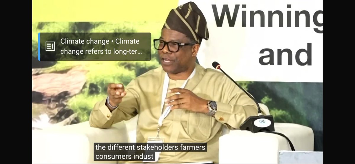 Earlier this morning I was part of a high-level panel that discussed the theme of the 4th <a href="/PlantAPBA/">African Plant Breeders Association - APBA</a> African Plant Breeders Association - #APBAConf2025 that took place at Victoria Falls, Zimbabwe: “Winning the race against food security, malnutrition, and climate change in