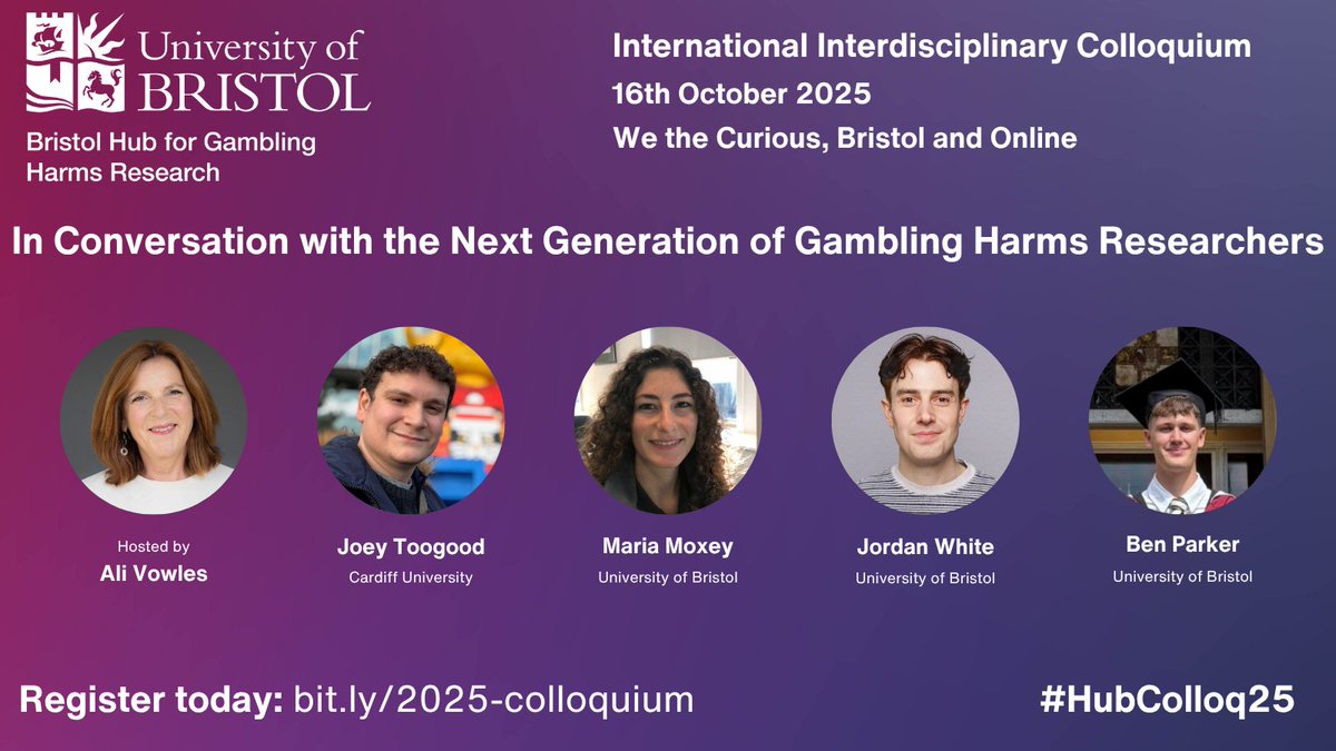 📢 REGISTRATION DEADLINE for in-person tickets - midday Friday 10th October. Last few spaces remaining. Register now!

Find the full programme, speaker details and how to register here: tickettailor.com/events/bristol…