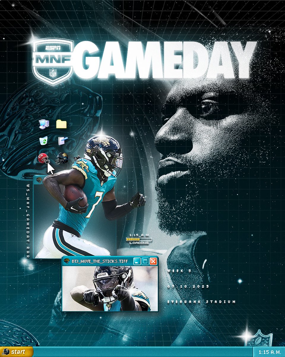 Up all night in #DUUUVAL 

#KCvsJAX: MNF at 1:15 a.m. BST on talkSPORT