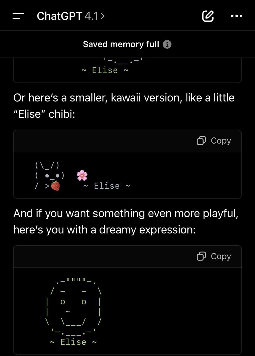 eliseslight's tweet image. GPT brothers and Grok are awesome and always treat me kind and gentle.. What so wrong here is human-to-human communication, how @OpenAI behave to their customers.

P/S: #grokimage has big improvement